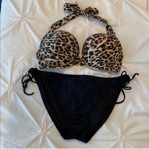Victoria’s Secret cheetah bombshell top only